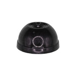 Plastic Axle Cap Pushnut Caps, Black