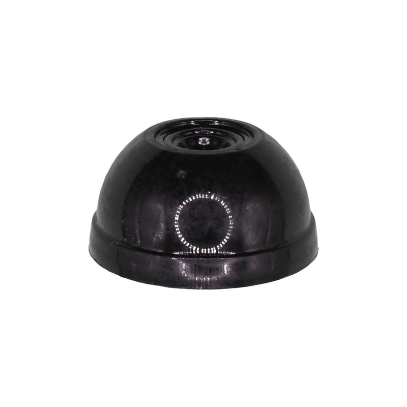 Plastic Axle Cap Pushnut Caps, Black