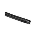1/4" Black Nylon 6 Split flexible tubing Wire Loom, 3/8" OD, 345 F. (174 C.)