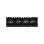 3/8" Black Nylon 6 Split flexible tubing Wire Loom, 9/16" OD, 345 F. (174 C.)