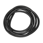 3/8" Black Nylon 6 Split flexible tubing Wire Loom, 9/16" OD, 345 F. (174 C.)