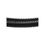 1/2" Black Nylon 6 Split flexible tubing Wire Loom, 11/16" OD, 345 F. (174 C.)
