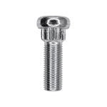 7/16"-20 Wheel Bolt, Plated, 0.300" - 0.320" Shoulder Length