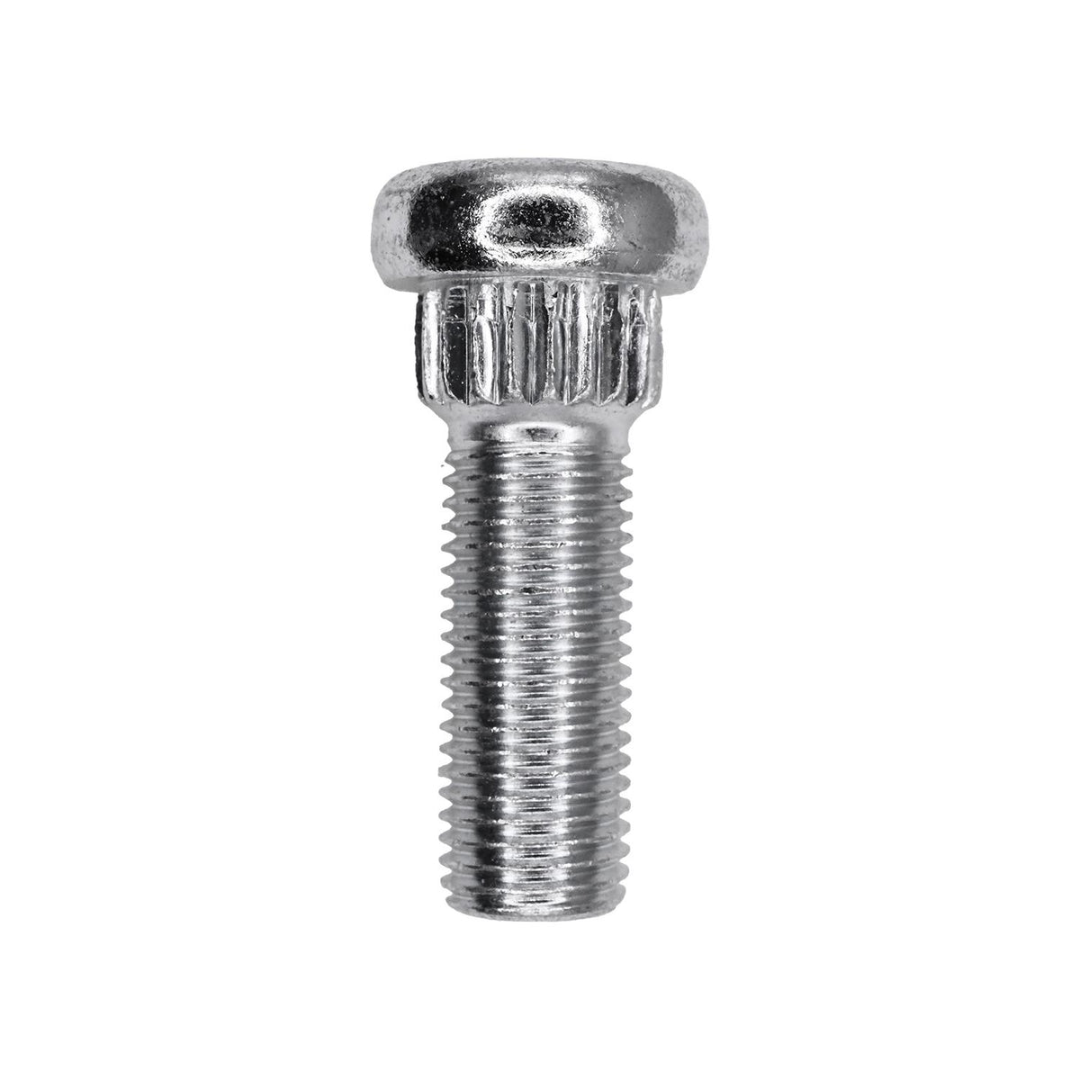 7/16"-20 Wheel Bolt, Plated, 0.300" - 0.320" Shoulder Length
