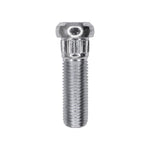 7/16"-20 Wheel Bolt, Plated, 0.333" - 0.343" Shoulder Length