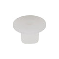 9mmx9mm White Nylon Nut, 17mm Head