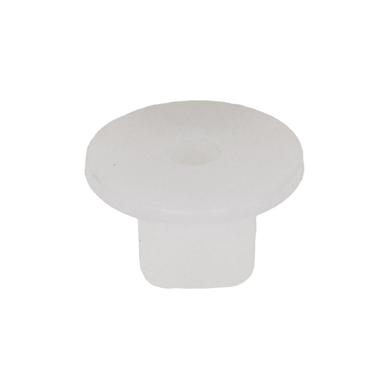 9mmx9mm White Nylon Nut, 17mm Head