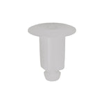 M6.3 Nylon Screw Grommet, 8mmx8mm Square Hole, 18mm Head