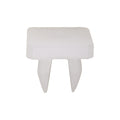 7mmx7.5mm White Nylon Nut