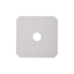 7mmx7.5mm White Nylon Nut