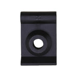 #14 Black Nylon U-Nut, Panel 1.0mmMax.
