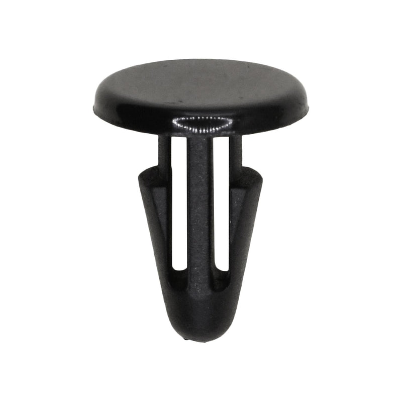7.5mmx15mm Black Nylon Single Head Retaining Clip, 13mm Head