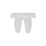 6mm Square White Nylon Nut