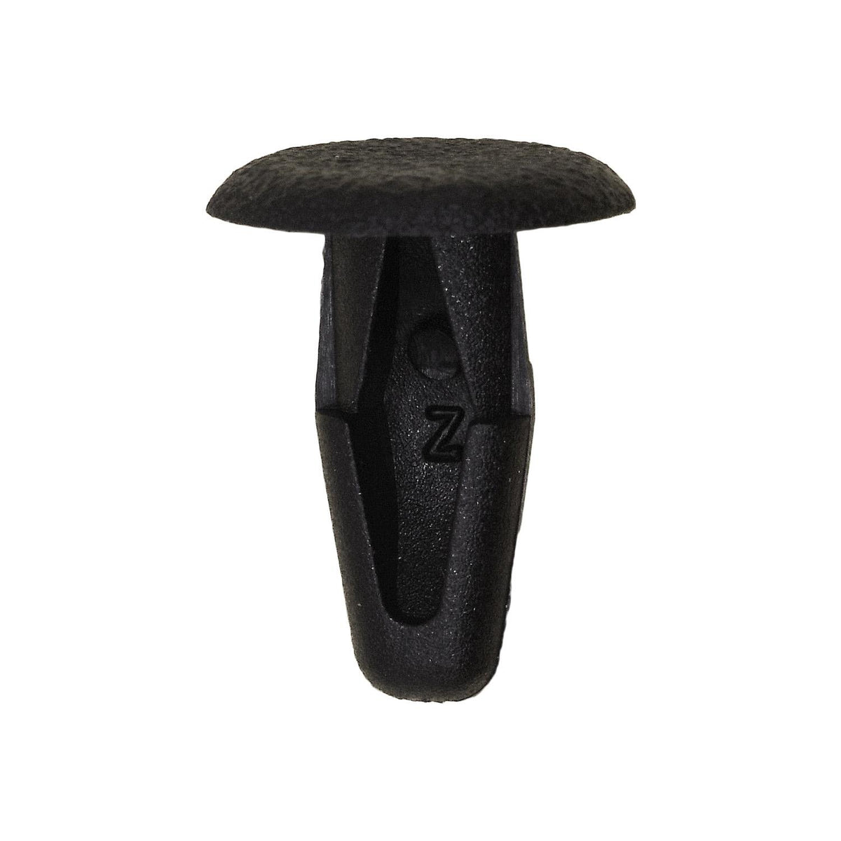 5.5mmx13mm Black Nylon Single Head Retaining Clip, 11mm Head