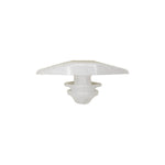 6.5mmx5mm White Nylon Double Head Weather Strip Clip
