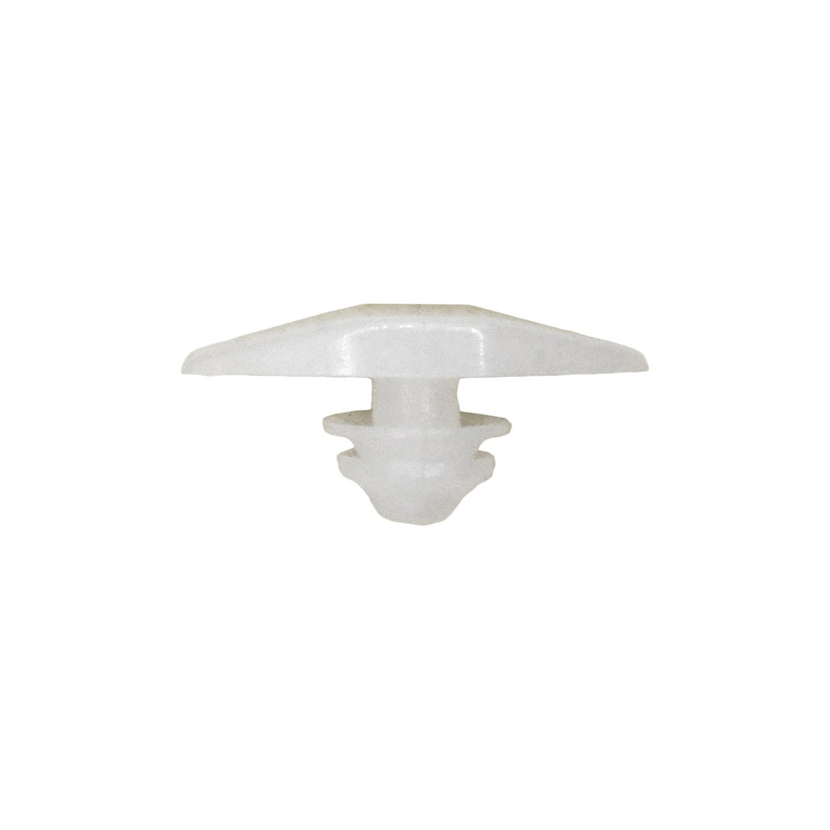 6.5mmx5mm White Nylon Double Head Weather Strip Clip