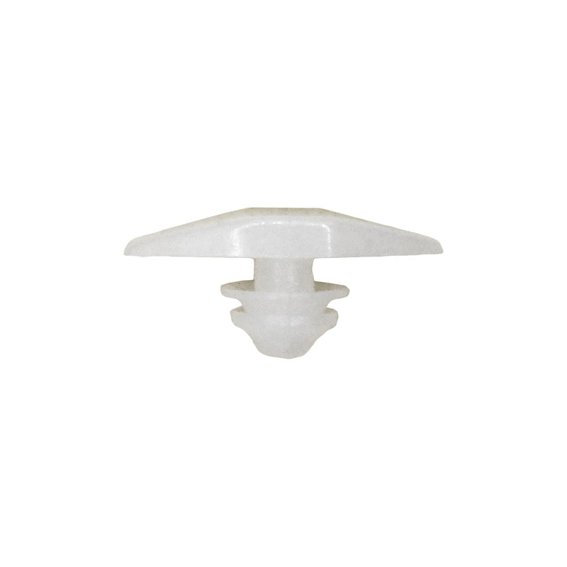 6.5mmx5mm White Nylon Double Head Weather Strip Clip