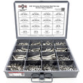 5/16"-18 Coarse 18-8 Stainless Steel Hex Cap Screws, Nuts, & Washers - 540 PCS