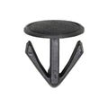 18mmx20mm Black Nylon Single Head Retaining Clip, 20mm Head