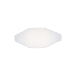 6mmx10mm White Nylon Double Head Weatherstrip Christmas Tree Retainer, 7mmx16mm