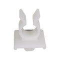 8mm White Nylon Hood Prop Clip Holds Rod