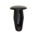 7mmx15mm Black Nylon Single Head Retaining Clip, 11mm Head