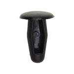 7mmx15mm Black Nylon Single Head Retaining Clip, 11mm Head