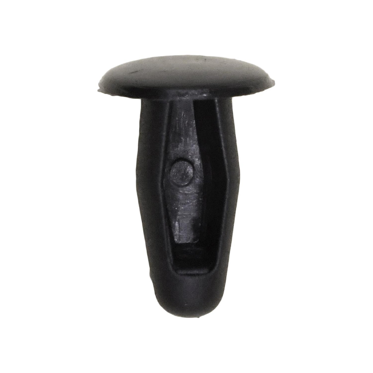 7mmx15mm Black Nylon Single Head Retaining Clip, 11mm Head