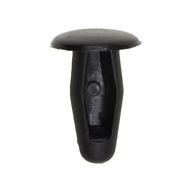 7mmx15mm Black Nylon Single Head Retaining Clip, 11mm Head