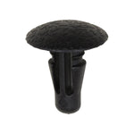6mmx13mm Black Nylon Single Head Retaining Clip, 13mm Head