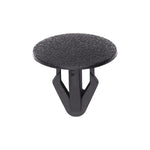 11mmx16mm Black Nylon Single Head Retaining Clip, 20mm Head