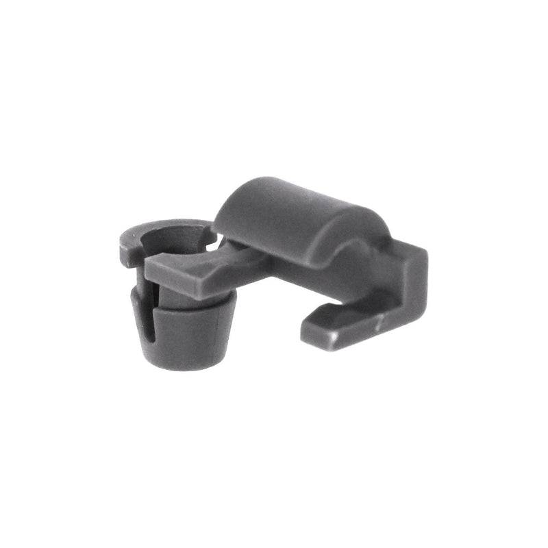 6mm Nylon End Clip Holds Rods, 4mm