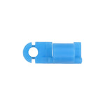 6mm Nylon End Clip Holds Rods, 4mm