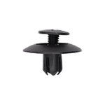 6mmx9mm Black Nylon Screw-Type Retainer with Closed End, 20mm Head