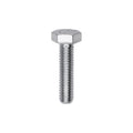 M4-.70x16mm Hex Head DIN 933 Cap Screw, Zinc
