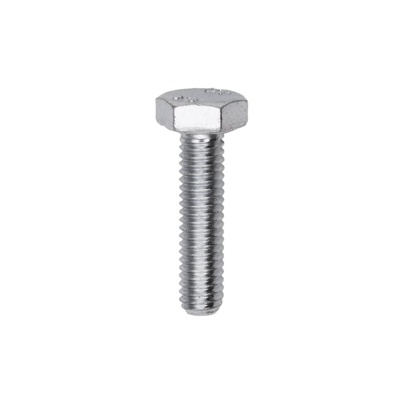 M4-.70x16mm Hex Head DIN 933 Cap Screw, Zinc