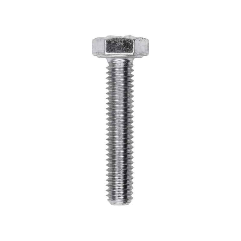 M4-.70x20mm Hex Head DIN 933 Cap Screw, Zinc