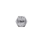 M4-.70x20mm Hex Head DIN 933 Cap Screw, Zinc