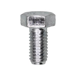 M5-0.80x10mm Hex Head DIN 933 Cap Screw, Zinc