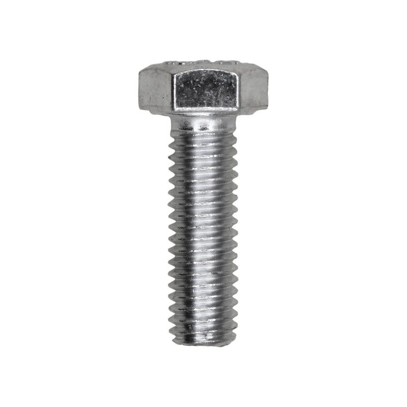 M5-0.80x16mm Hex Head DIN 933 Cap Screw, Zinc