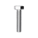 M5-0.80x20mm Hex Head DIN 933 Cap Screw, Zinc