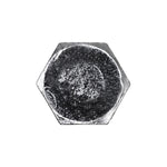 M5-0.80x20mm Hex Head DIN 933 Cap Screw, Zinc