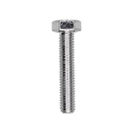 M5-0.80x25mm Hex Head DIN 933 Cap Screw, Zinc