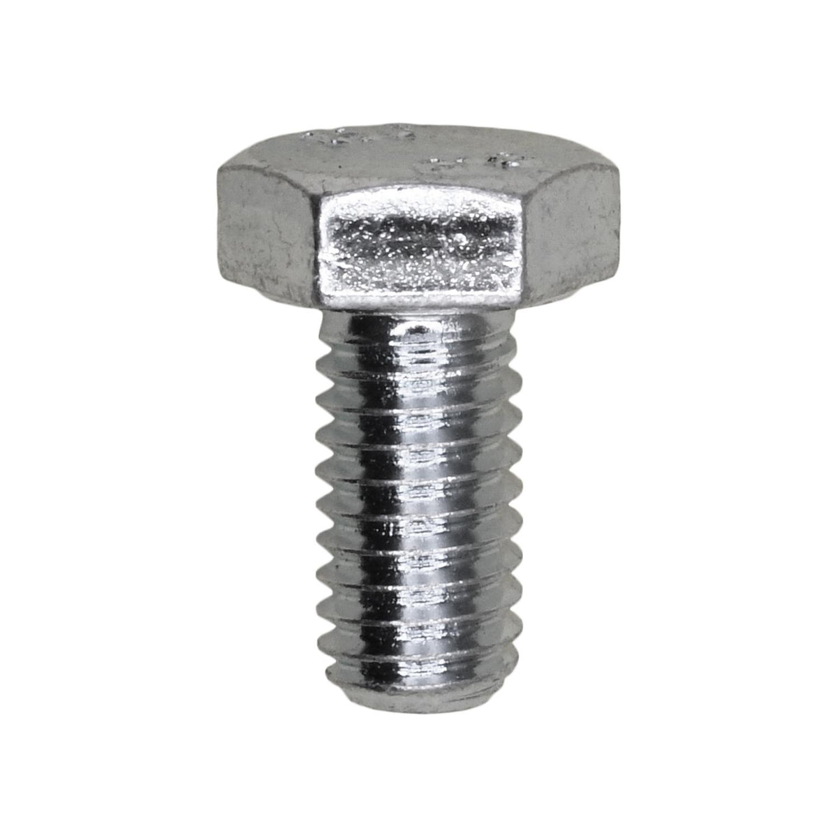 M6-1.0x12mm Hex Head DIN 933 Cap Screw Grade 8, Zinc