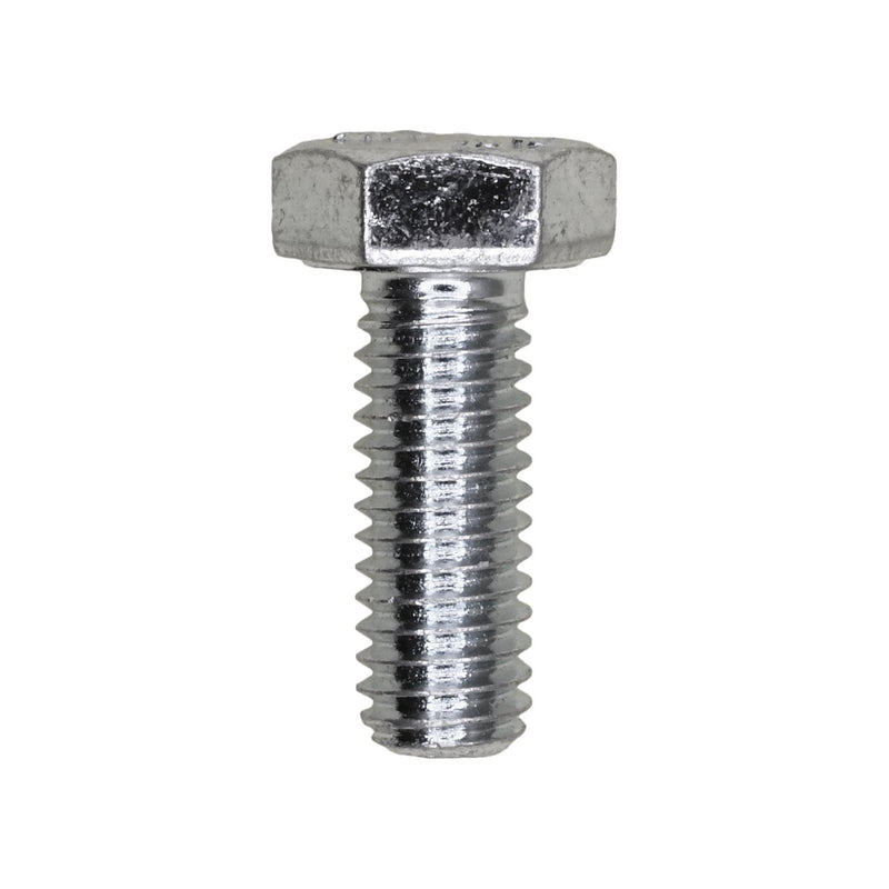 M6-1.0x16mm Hex Head DIN 933 Cap Screw Grade 8, Zinc