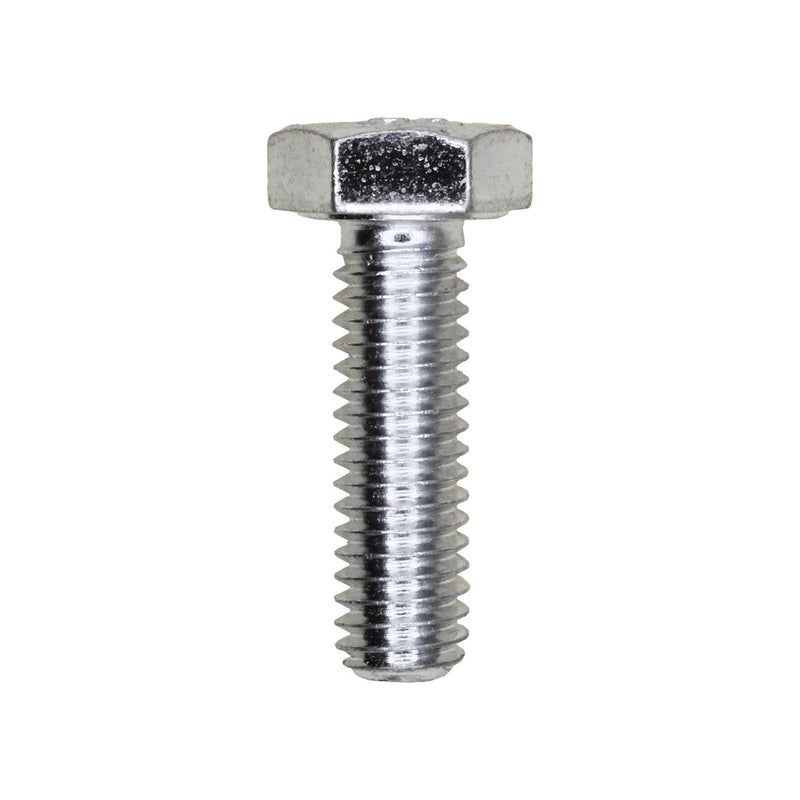 M6-1.0x20mm Hex Head DIN 933 Cap Screws Class 8.8, Zinc