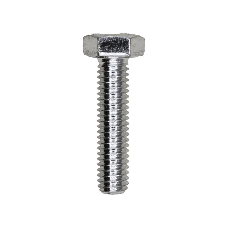 M6-1.0x25mm Hex Head DIN 933 Cap Screw Grade 8, Zinc