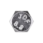 M7-1.0x16mm Hex Head DIN 933 Cap Screw, Zinc