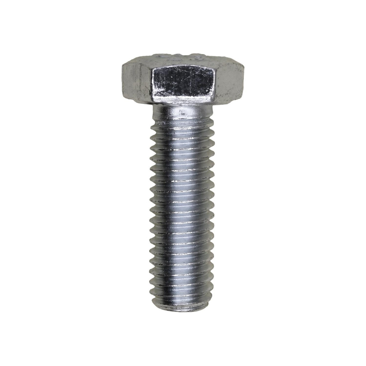M8-1.25x25mm Hex Head DIN 933 Cap Screw Grade 8, Zinc
