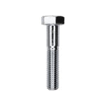 M8-1.25x40mm Hex Head DIN 931 Cap Screw Grade 8, Zinc
